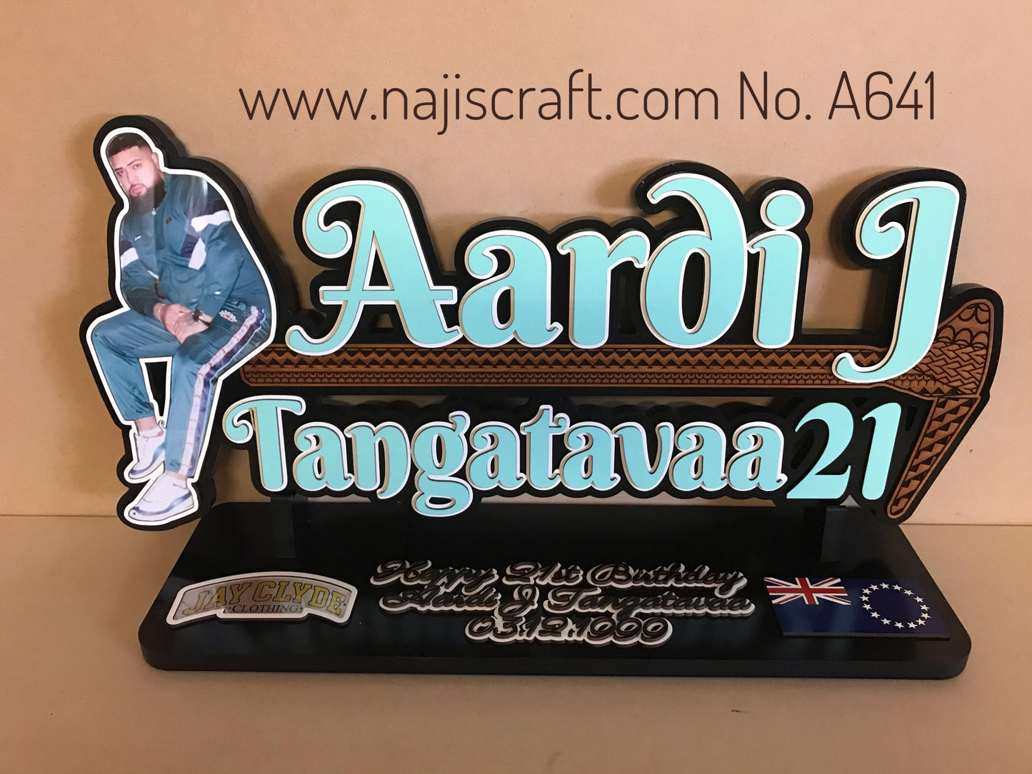 A641 Cook Island B21st Key