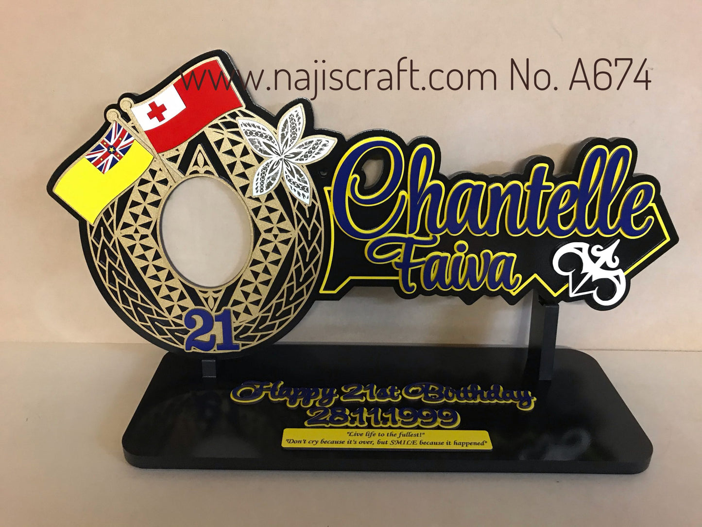 A674 Tongan Niuean 21st Key