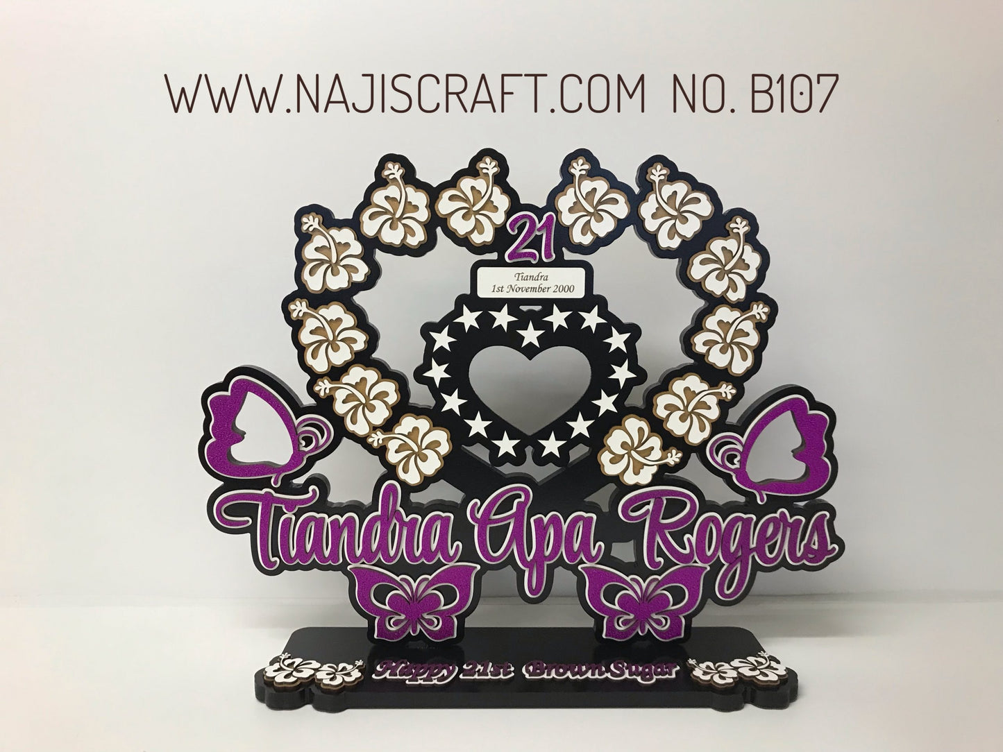 B107 Flowers key