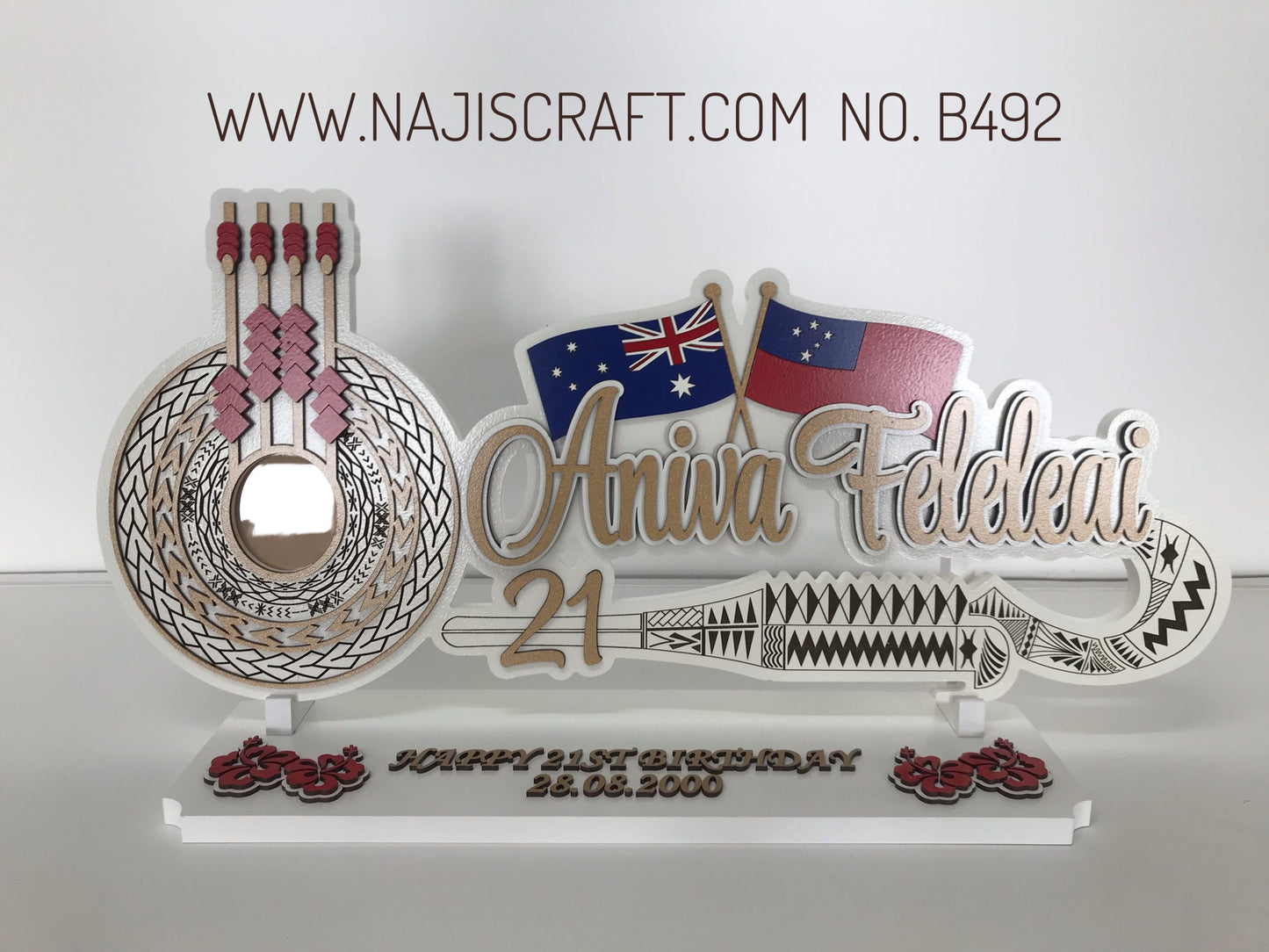 B492 Samoan 21st Birthday key