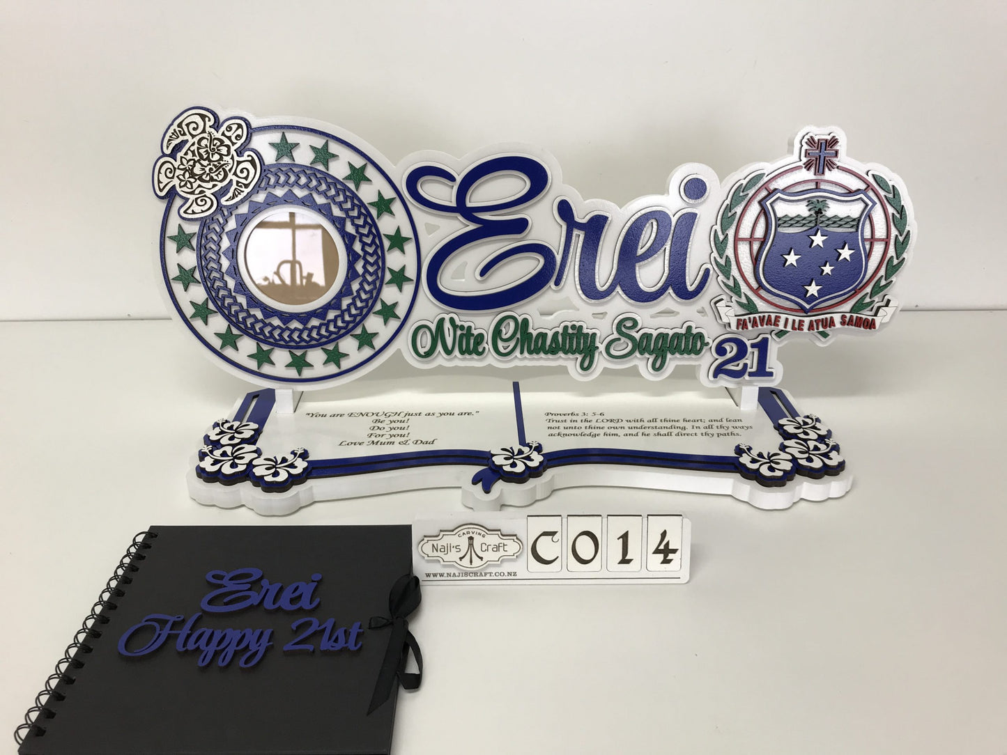 C014 Samoan Cook Island 21st Key