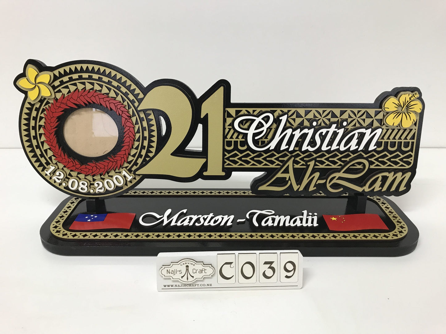 C039 Samoan 21st key
