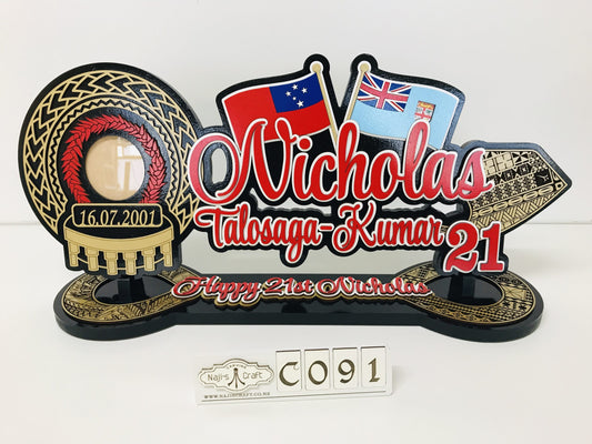 C091 Samoan Fijian 21st Key