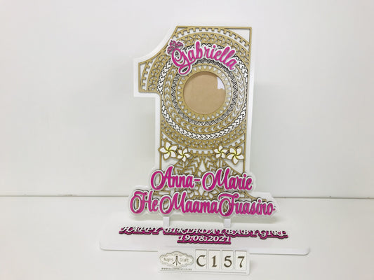 C157 Samoan Tongan 1st Birthday Key
