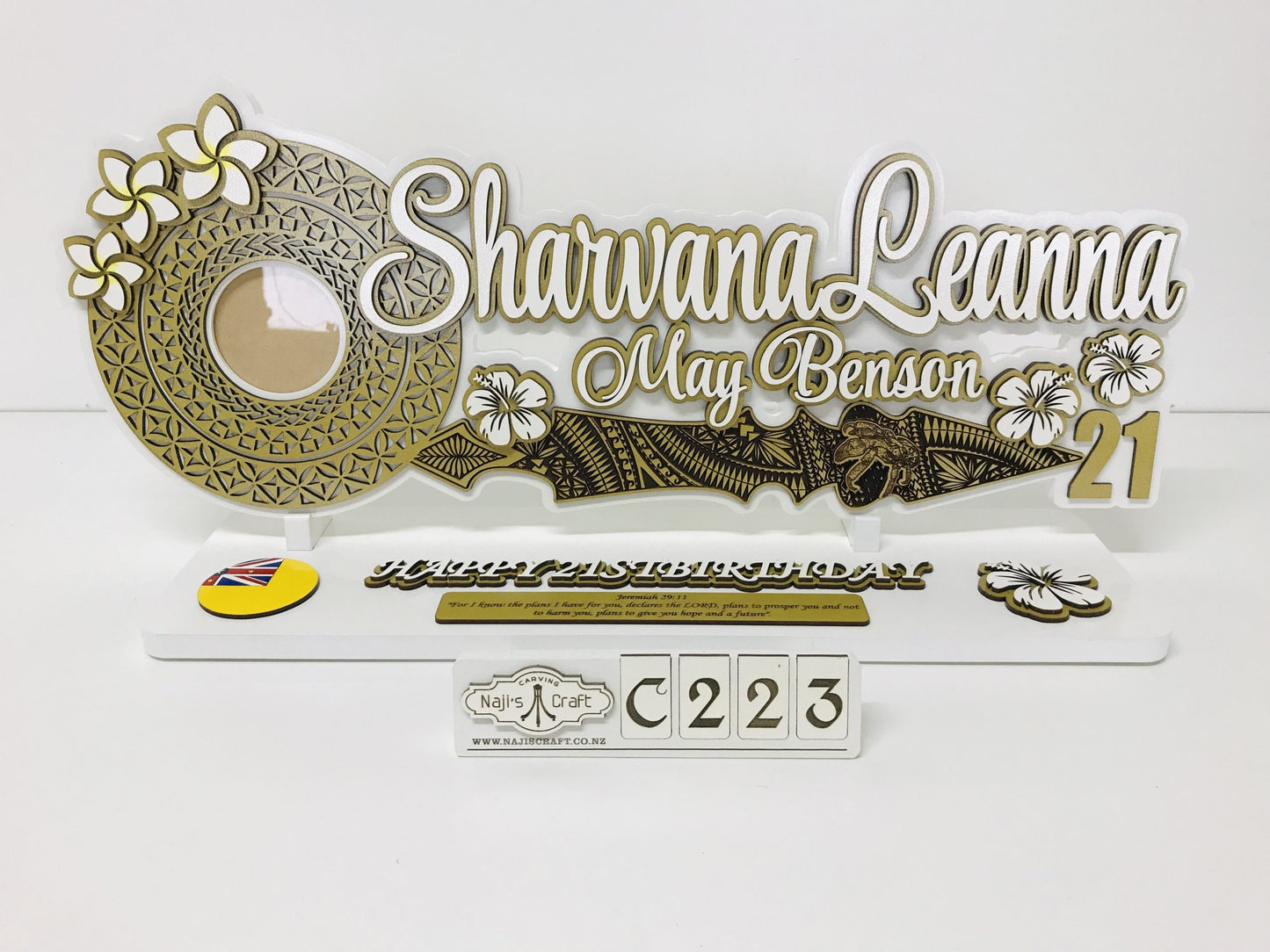 C223 Tongan Niuean 21st Key