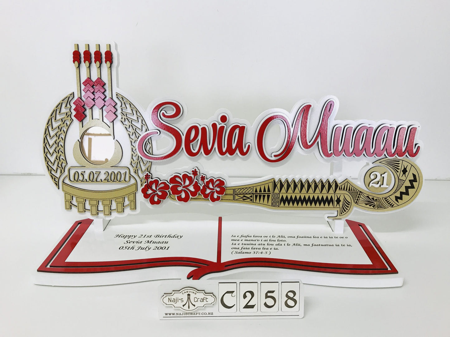 C258 Samoan 21st Key