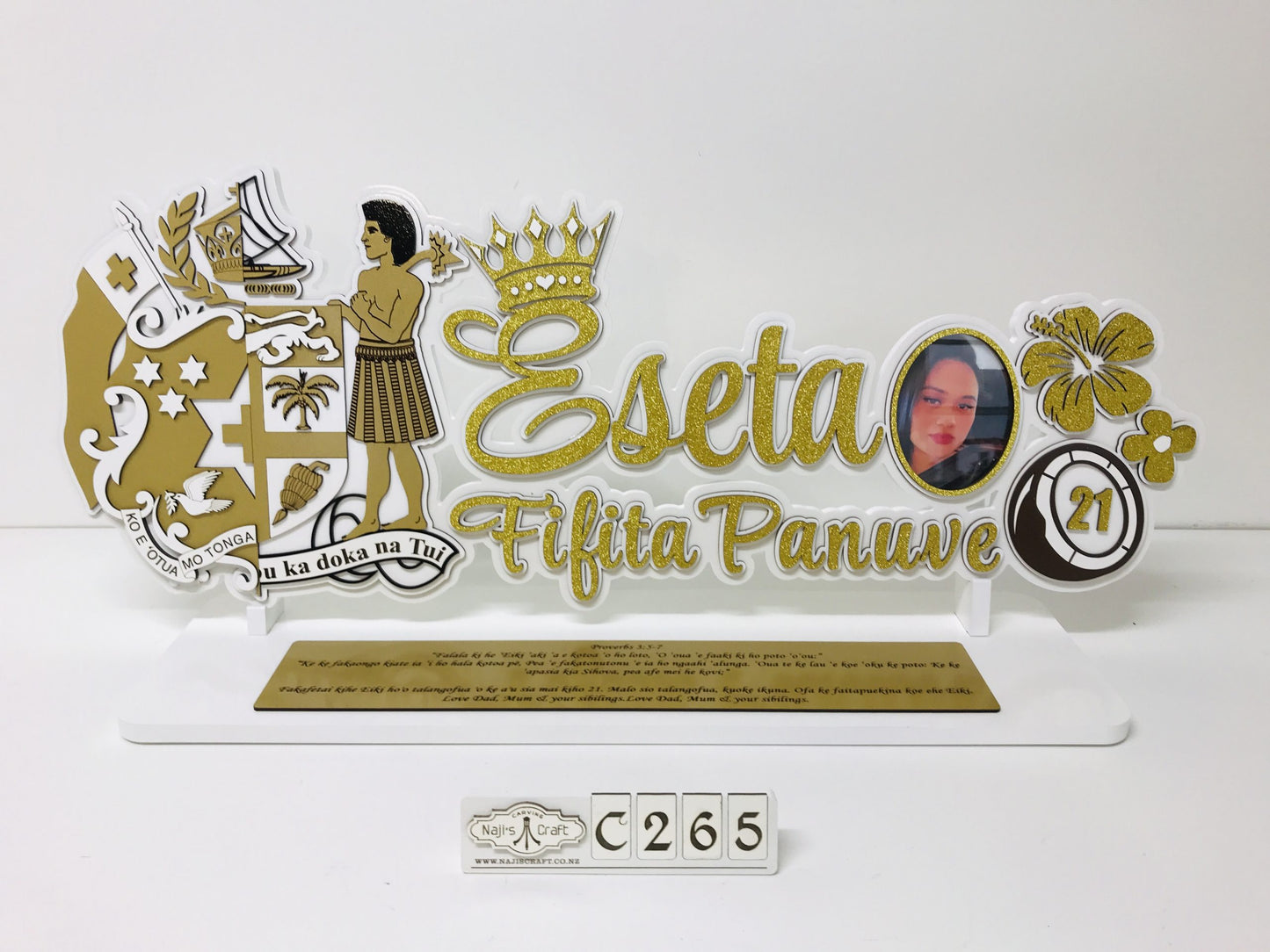 C265 Tongan Fijian 21st Key