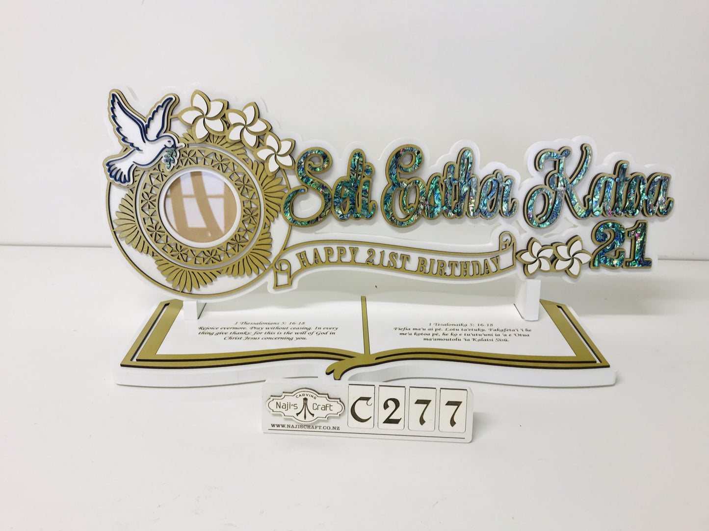 C277 Tongan 21st Key