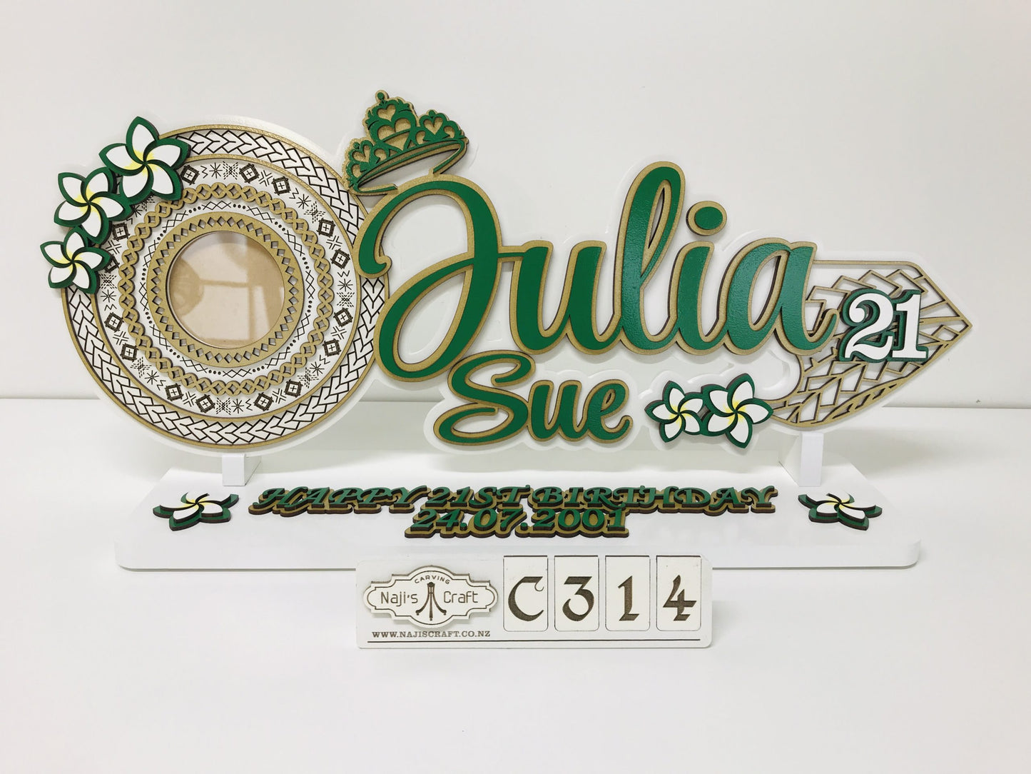 C314 Samoan 21st key