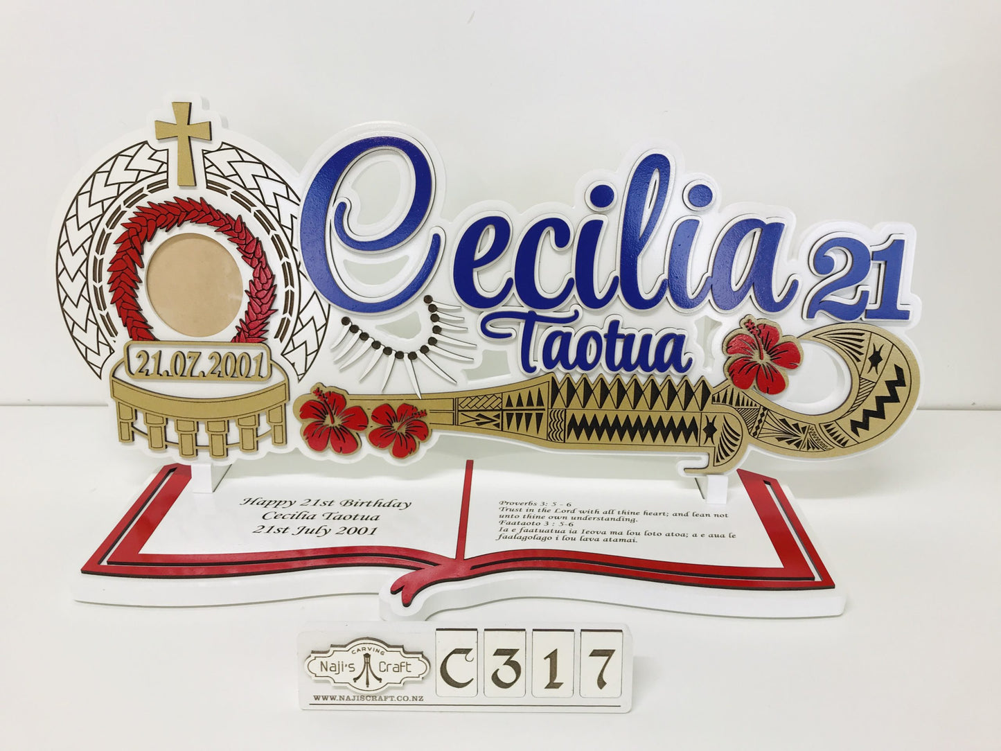 C317 Samoan 21st Key