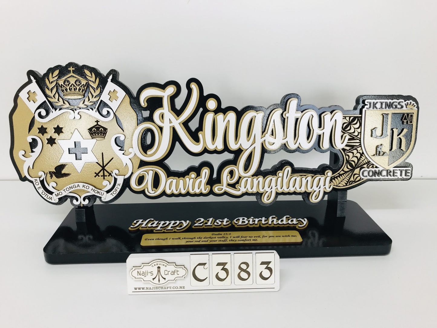 C383 Tongan 21st Key