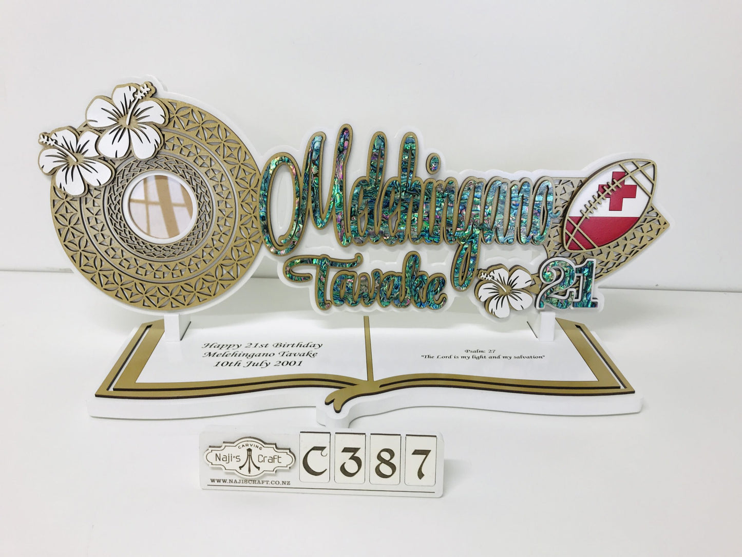 C387 Tongan 21st Key