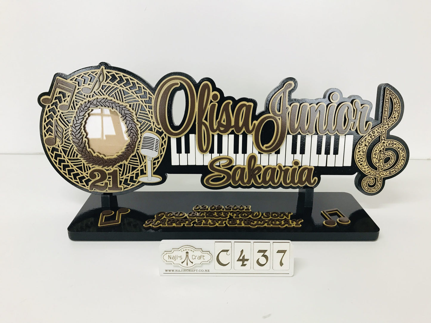 C437 Samoan Musical Key