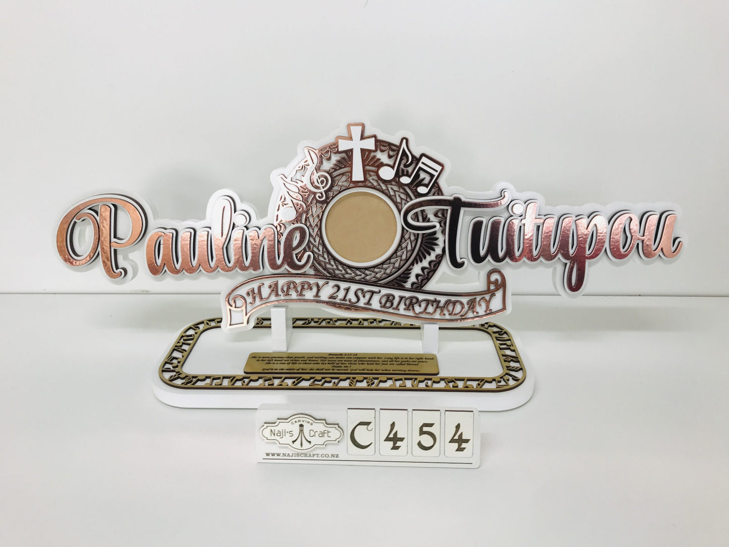 C454 Tongan 21st key