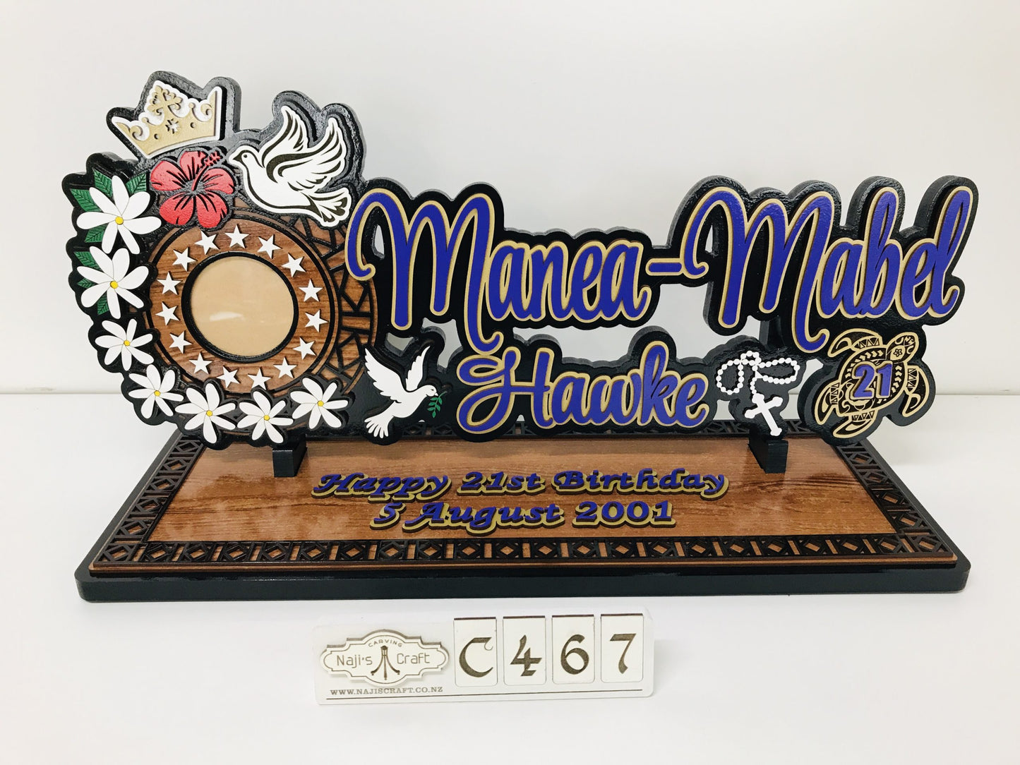 C467 Cook Island 21st Key