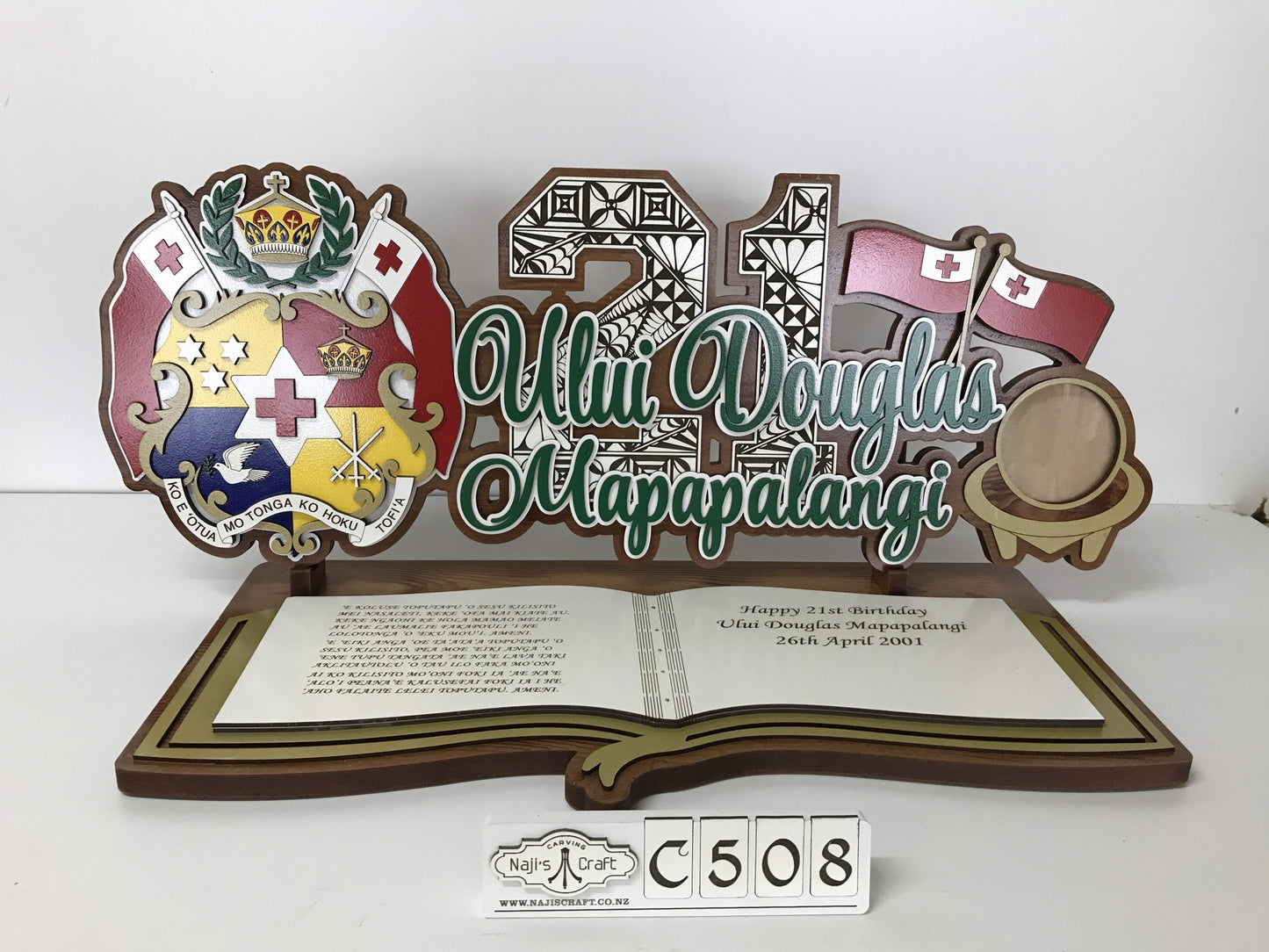 C058 Tongan 21st Key