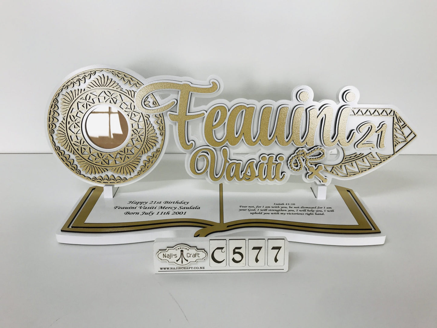 C577 Tongan 21st Key