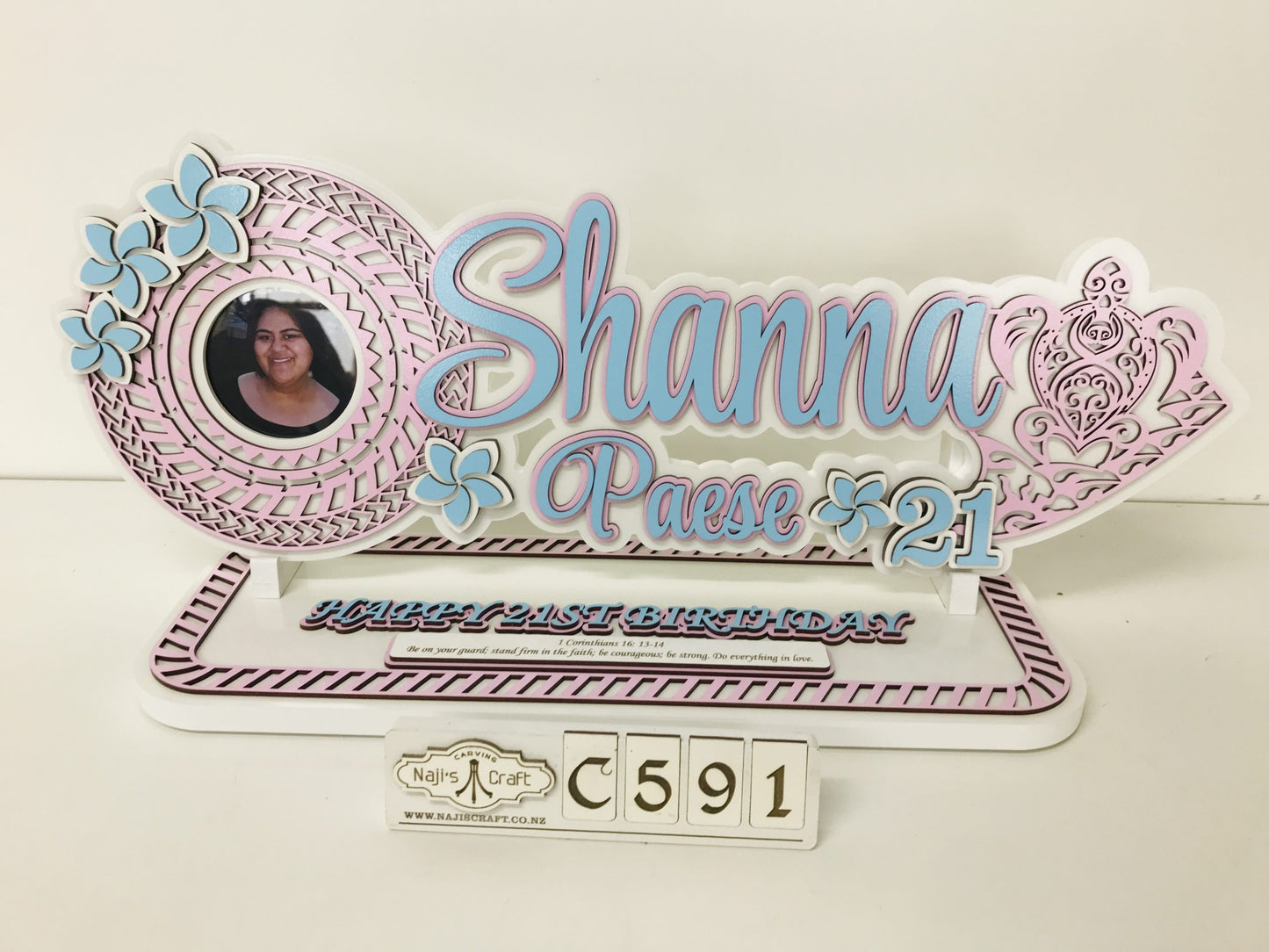 C591 Samoan 21st Key