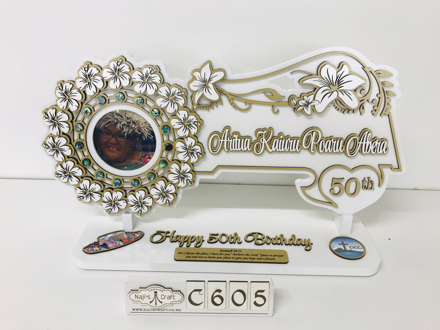 C605 Cook Island 50th Key
