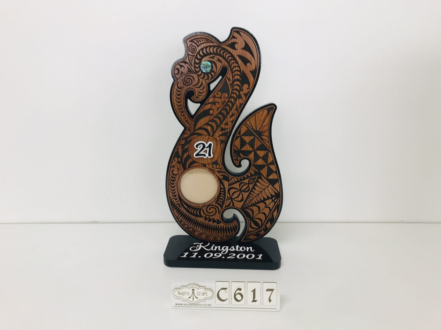 C617-NC47 Maori Island Plaque