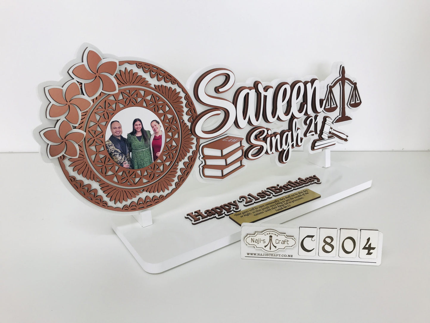 C804 Tongan 21st Key