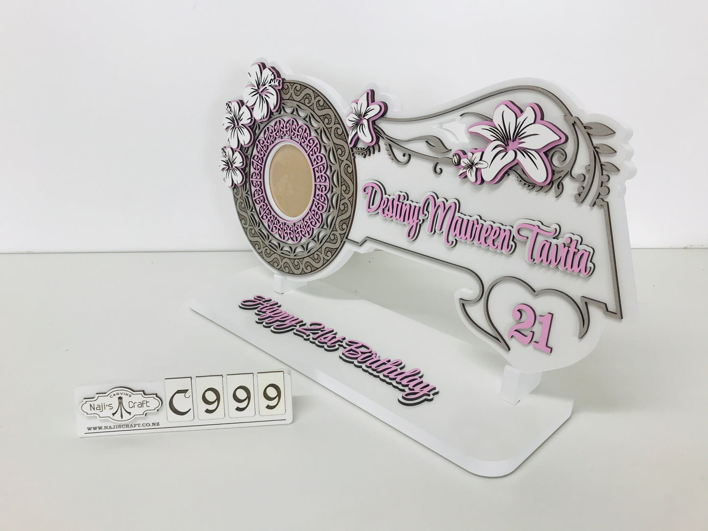 NC48 - C999 Maori Cook Island 21st Key