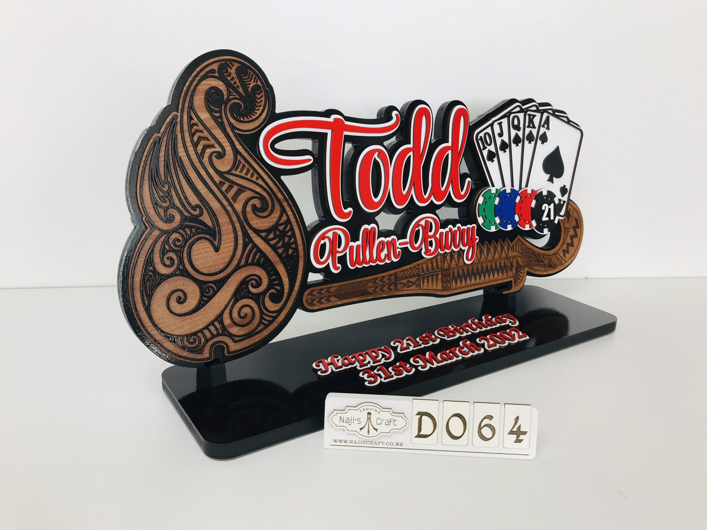 D064 Maori 21st Key