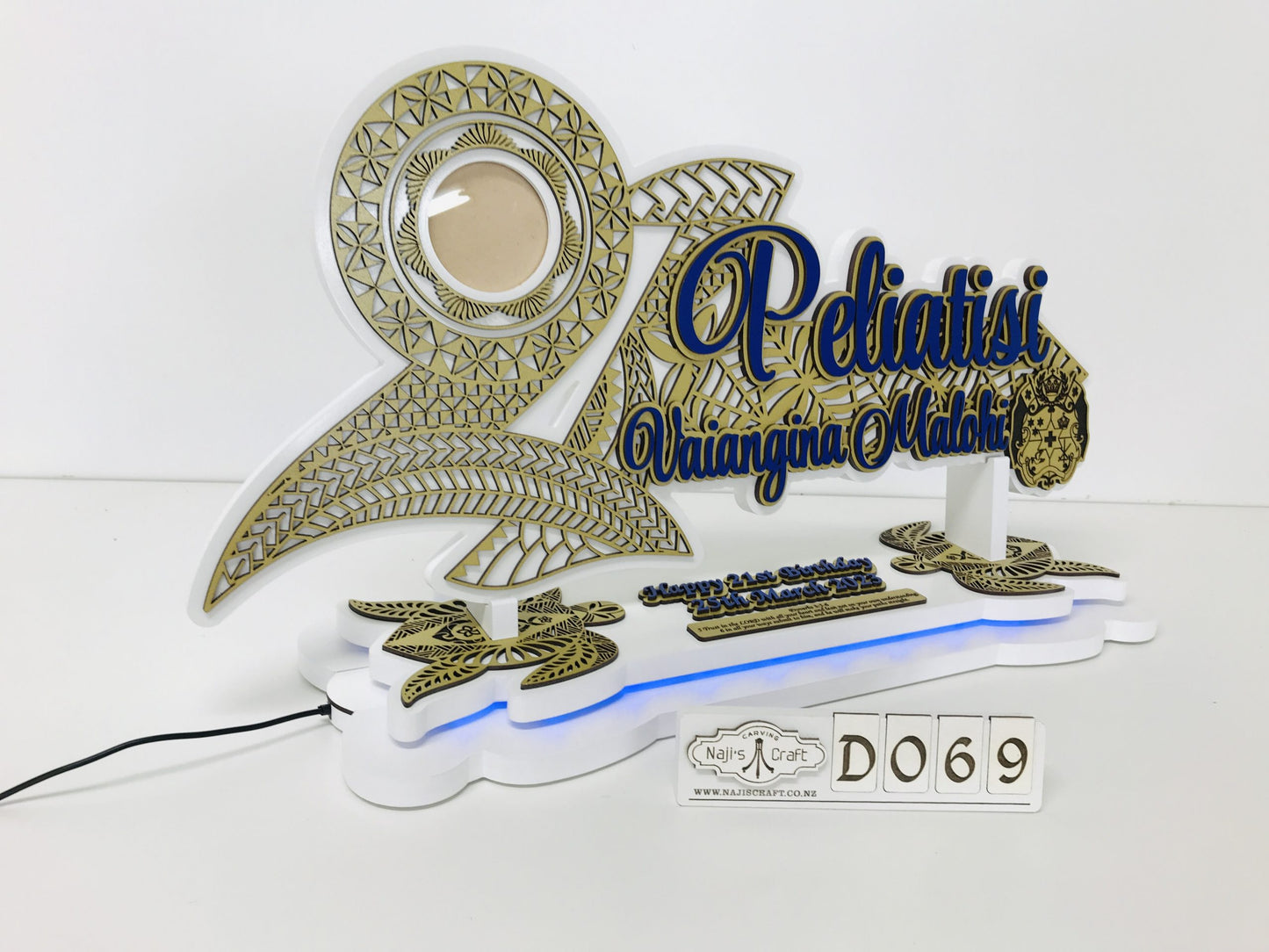 D069 Tongan 21st Key