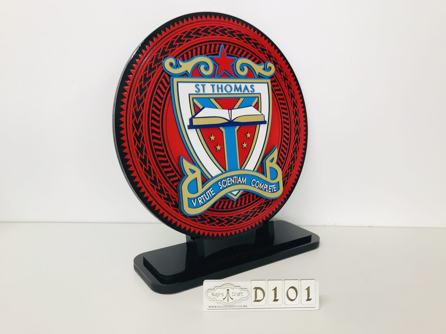 D101 Samoan Plaque