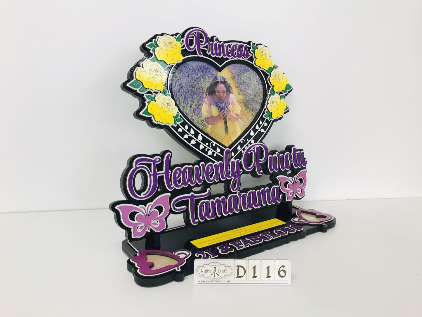 D116 Birthday Plaque