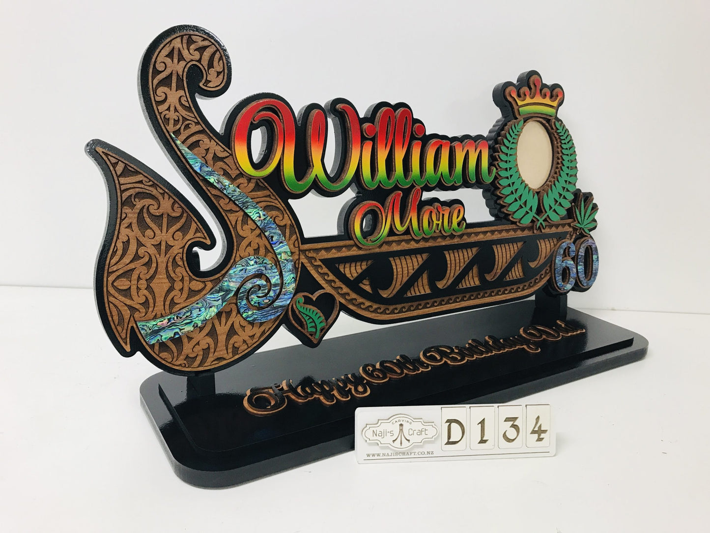 D134 Maori 60th Key