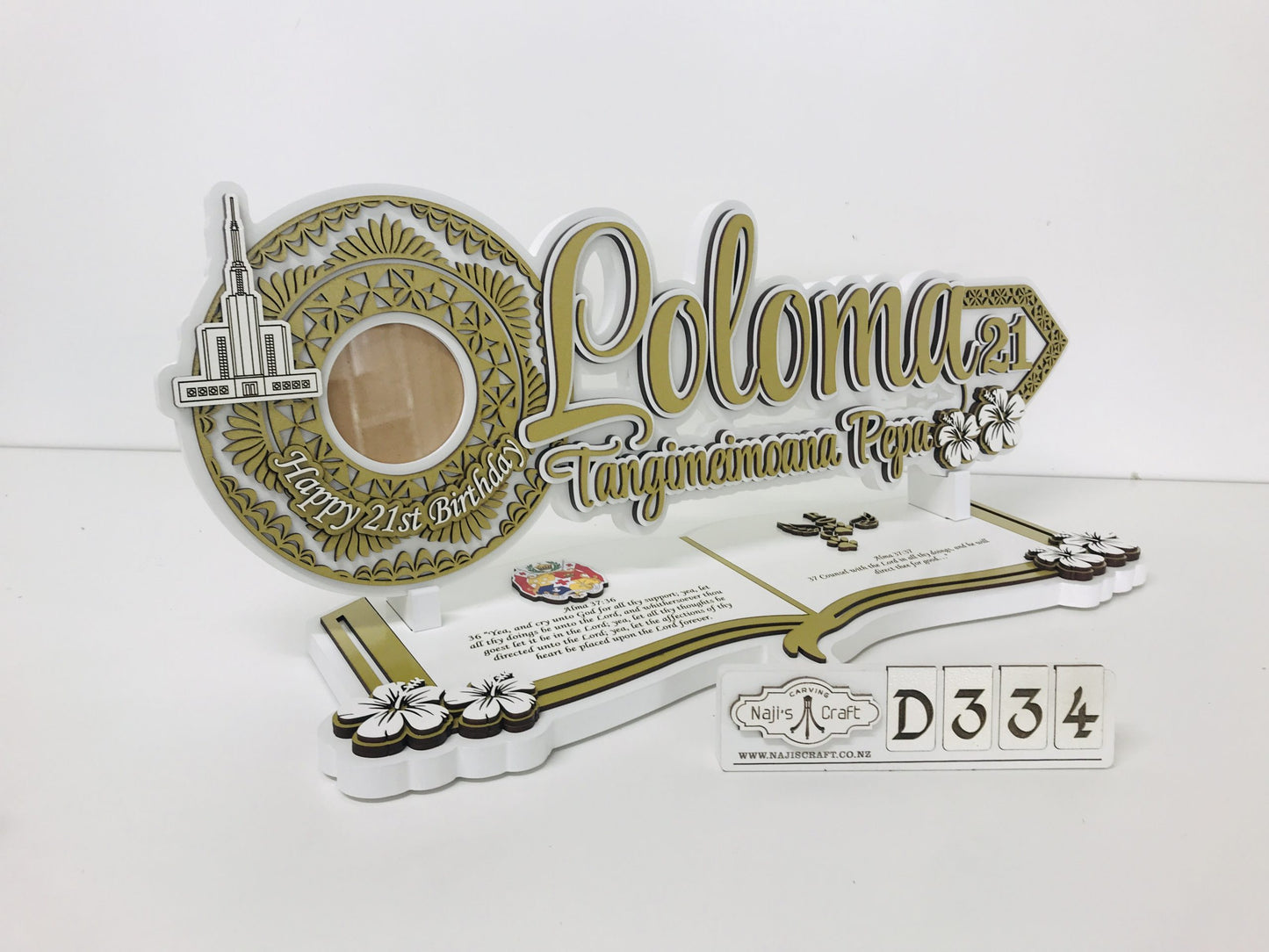 D334 Tongan 21st Key