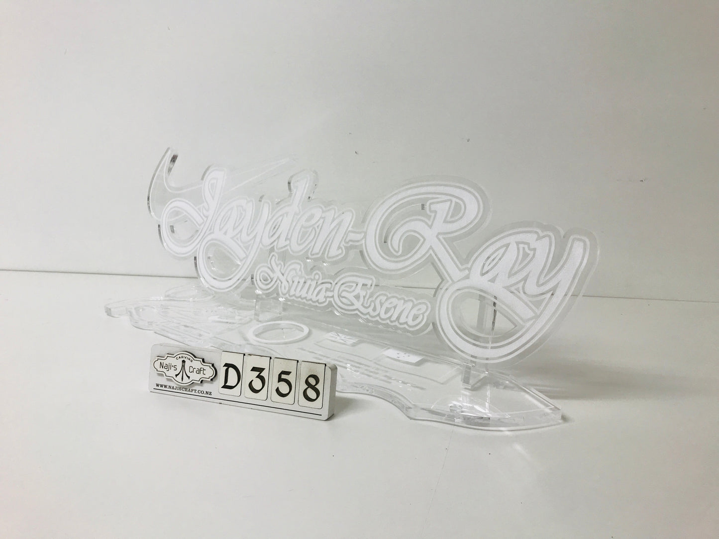 D358 Acrylic 21st Key