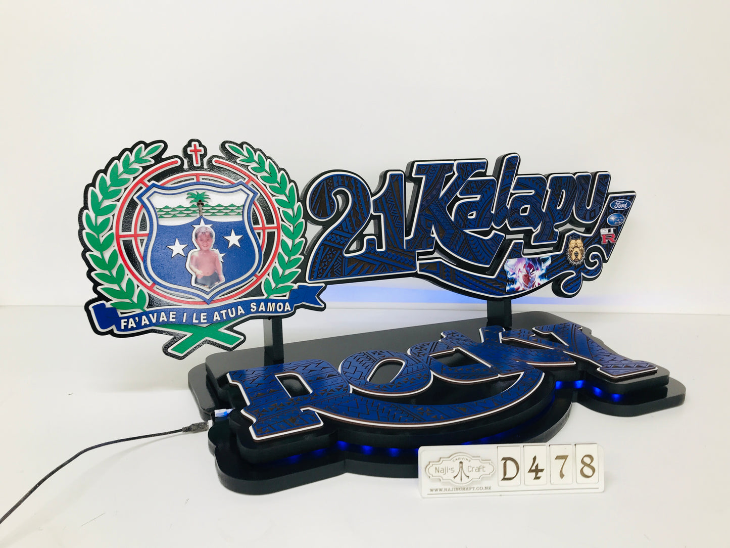 D478 Samoan 21st Key