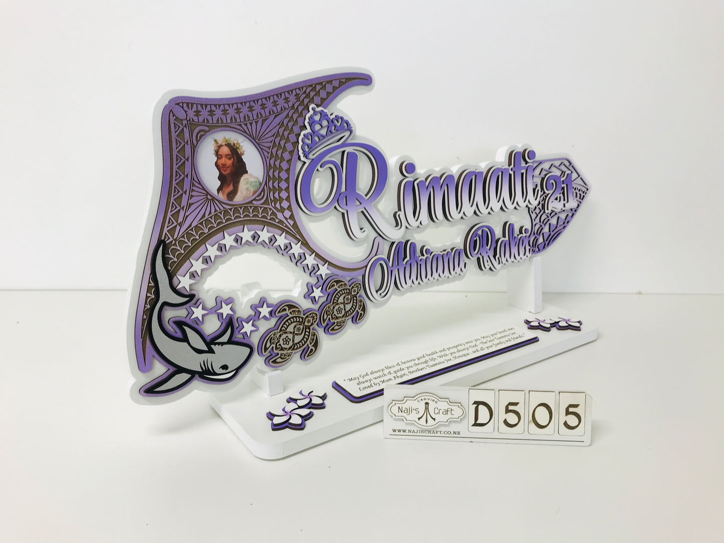 D505 Cook island 21st Key