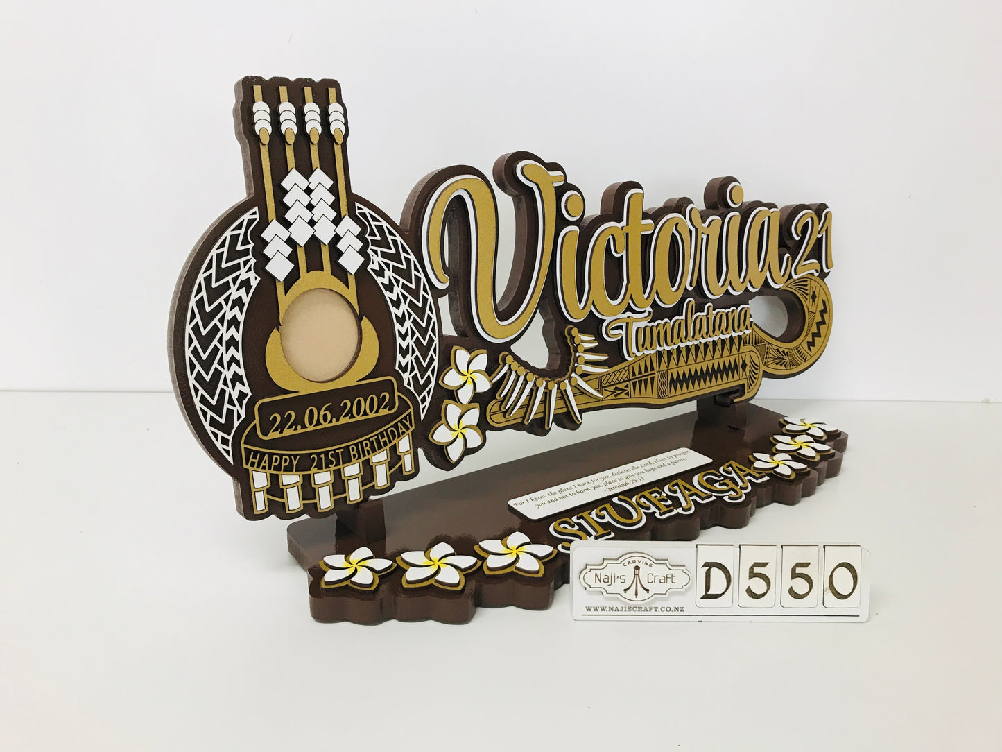 D550 Samoan 21st Key