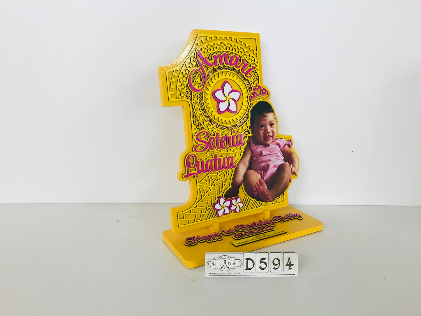 D594 first Birthday key