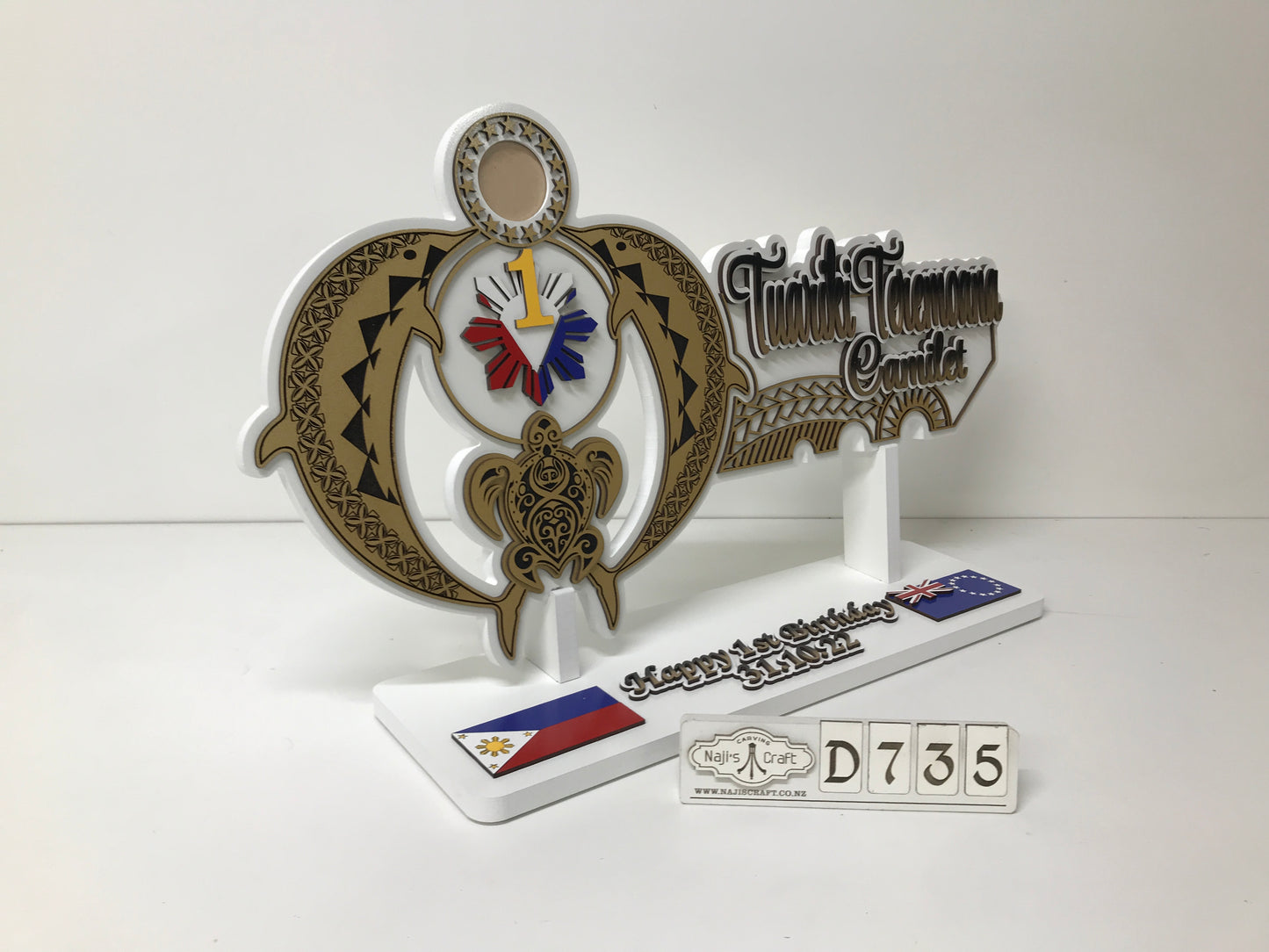 D753 Cook Island Philippines 21st Key