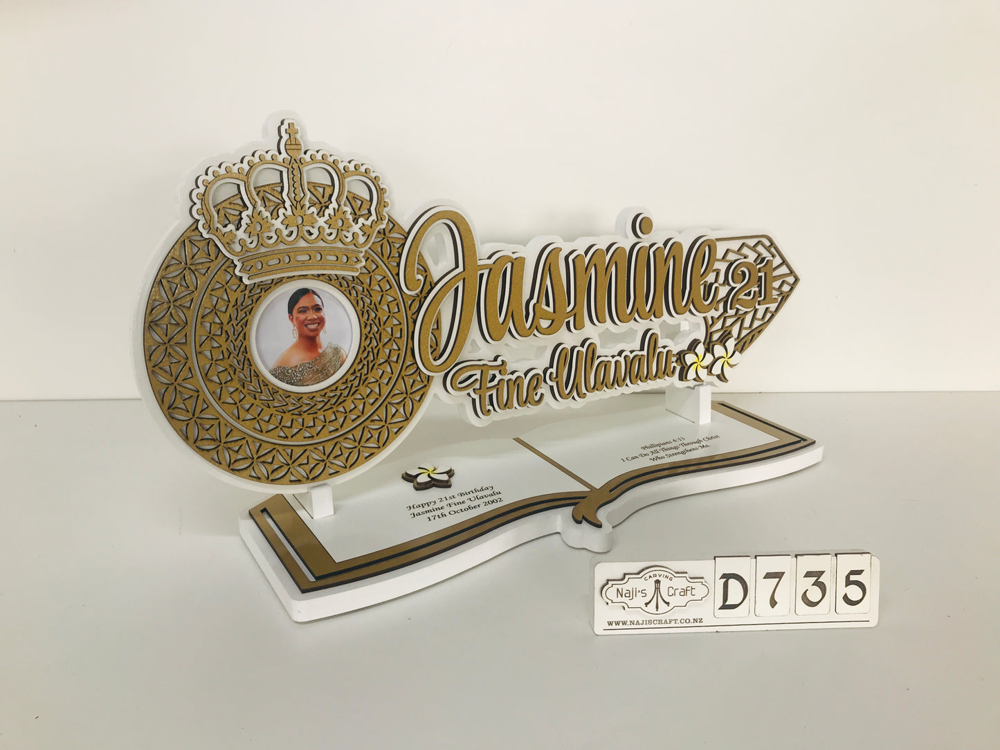 D735 Tongan 21st Key