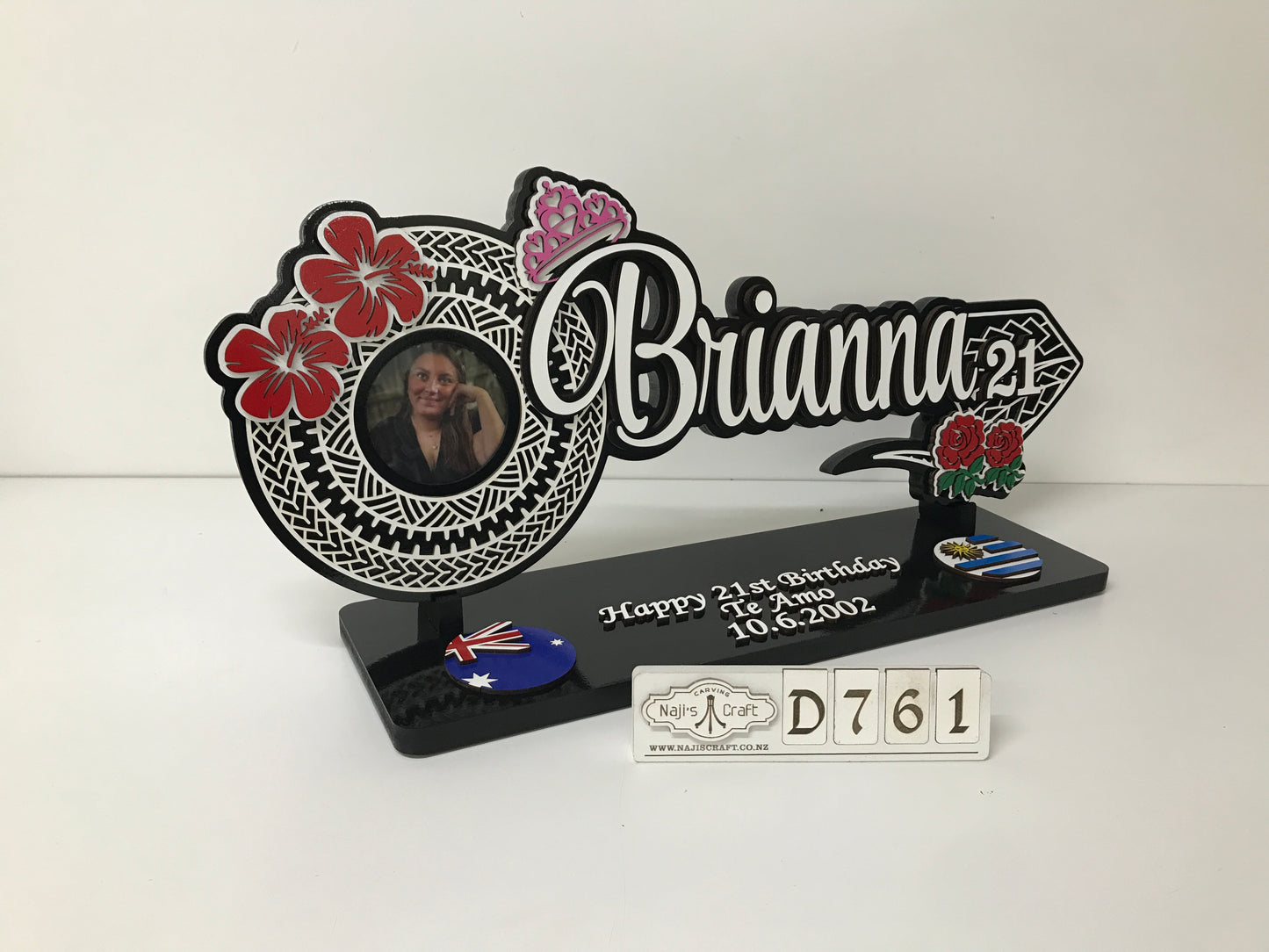 D761 Uruguay and Australian Polynesian 21st Key