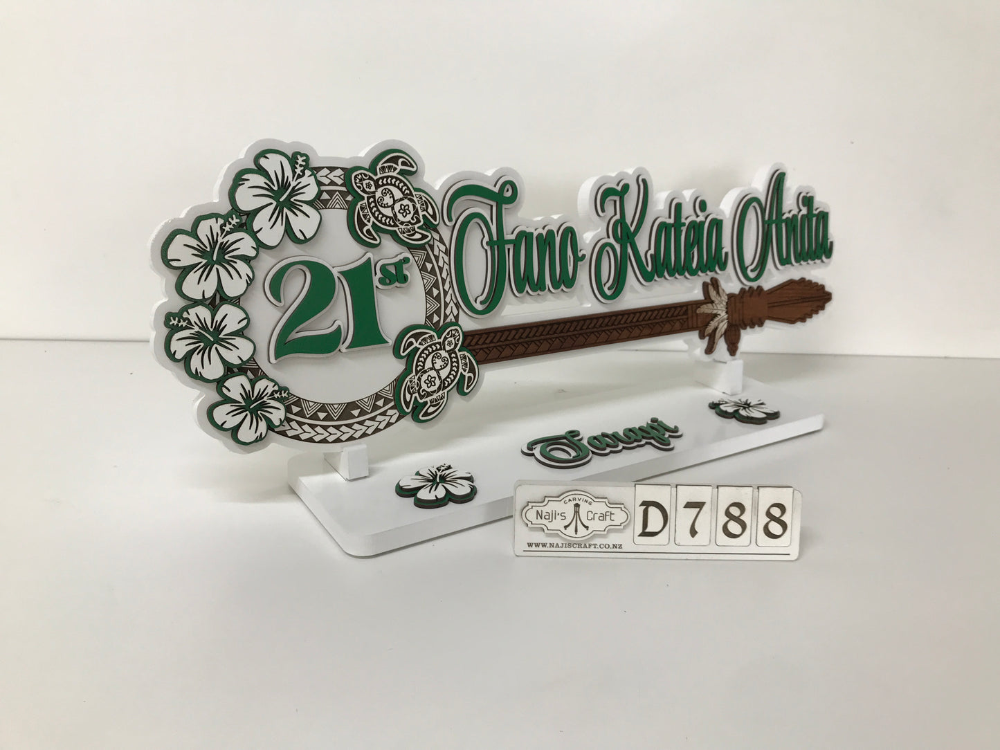 D788 Polynesian 21st Key