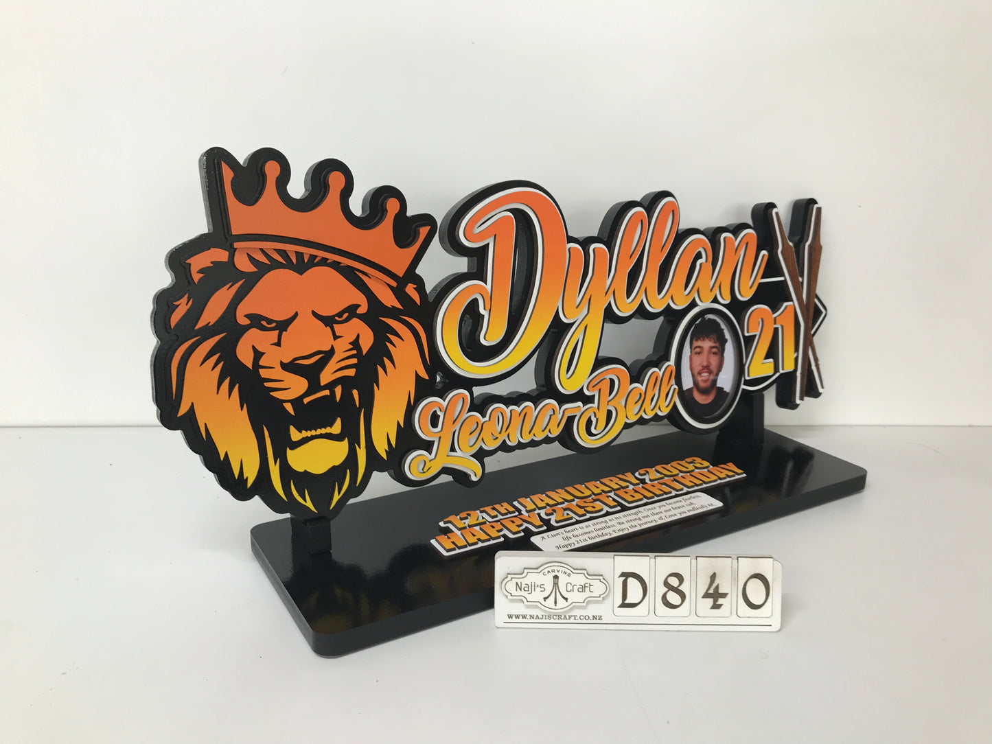 D840 Island 21st Key