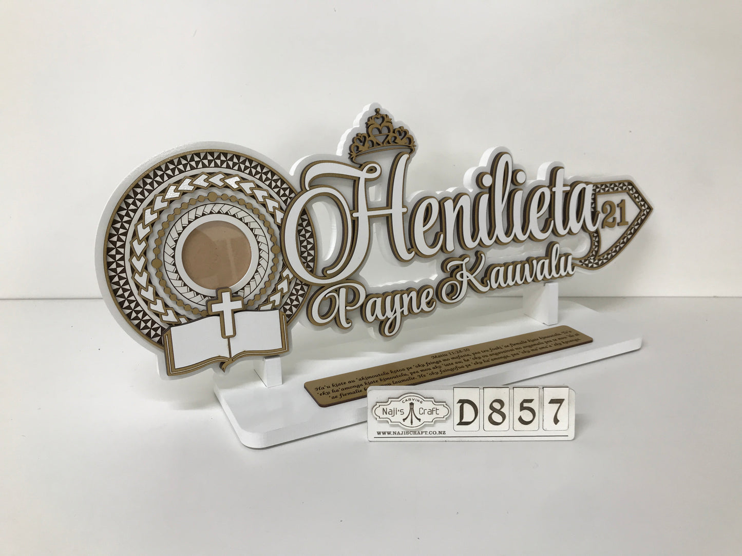 D857 Polynesian 21st Key