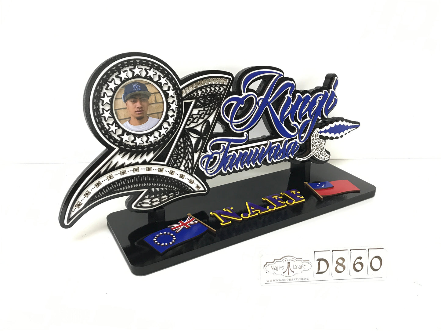 D860 Samoan Cook Island 21st Key