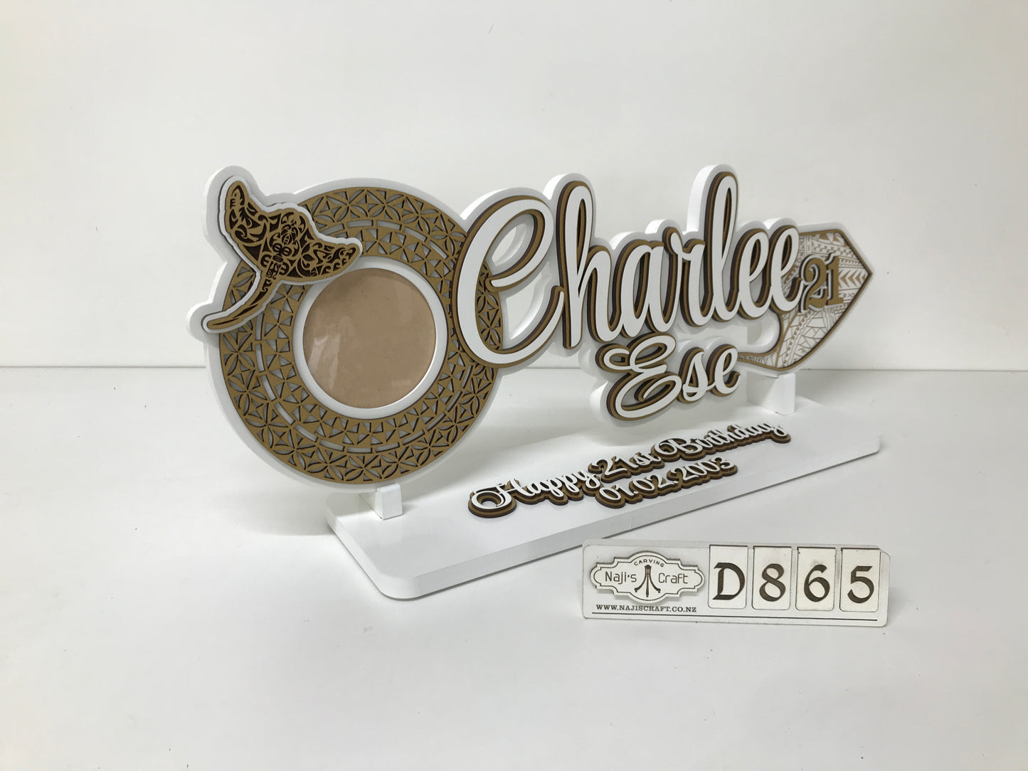 D865 Tongan 21st Key