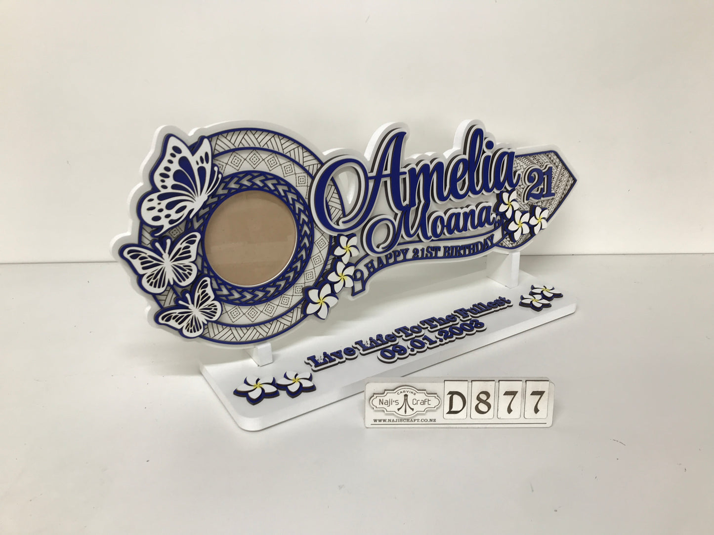 D877 Samoan 21st Key