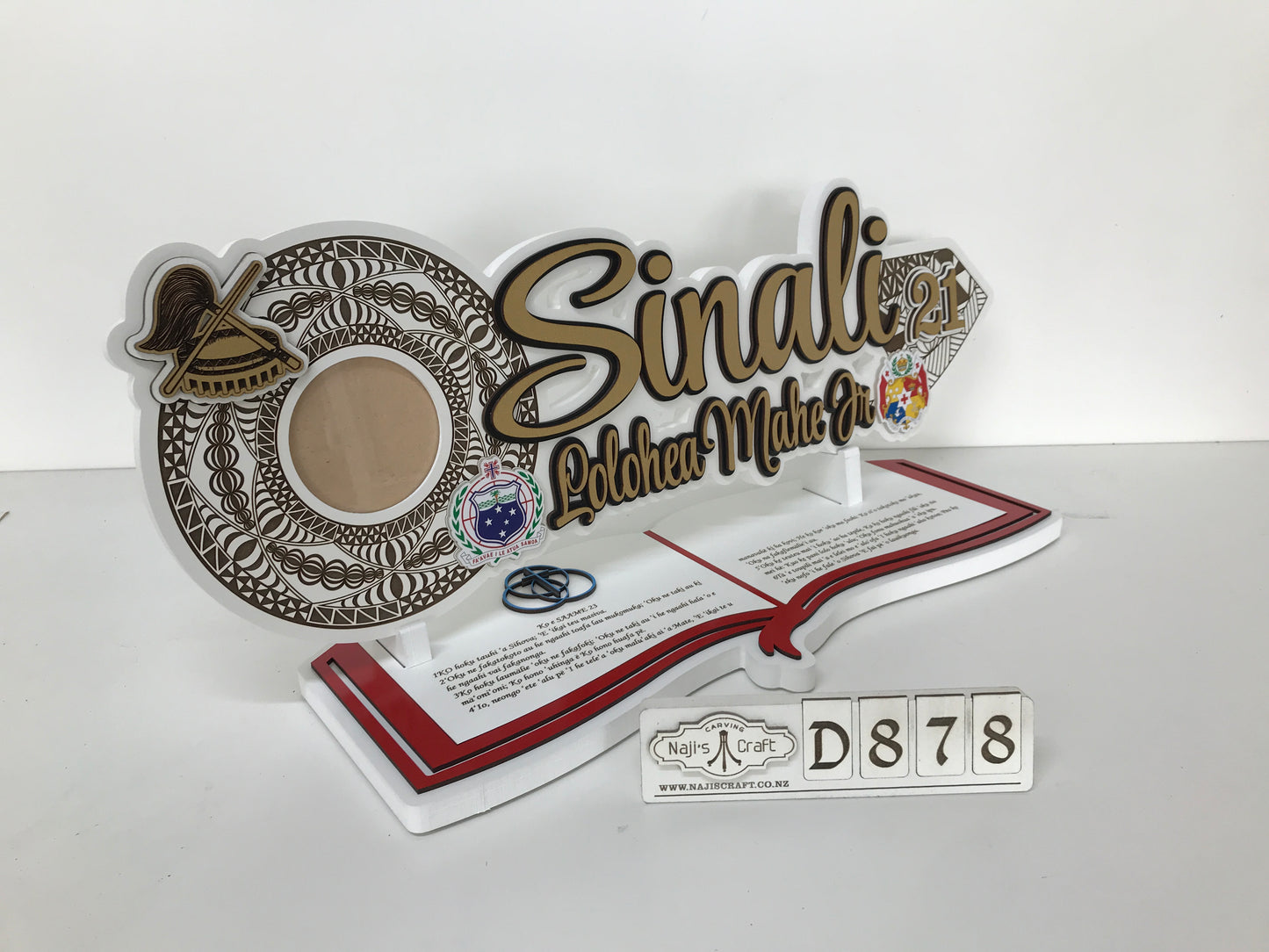 D878 Samoan Tongan 21st Key