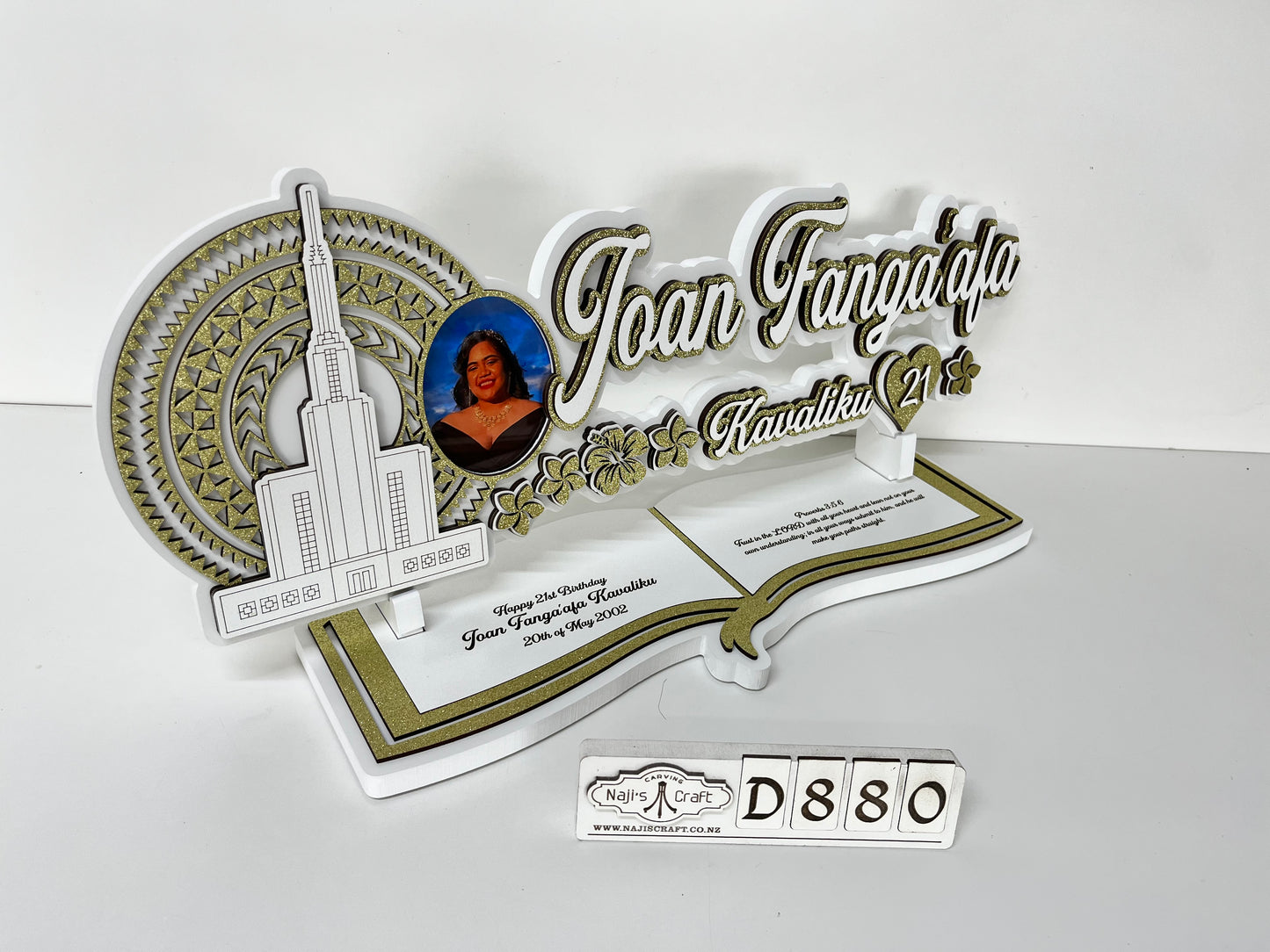 D880 Polynesian 21st Key