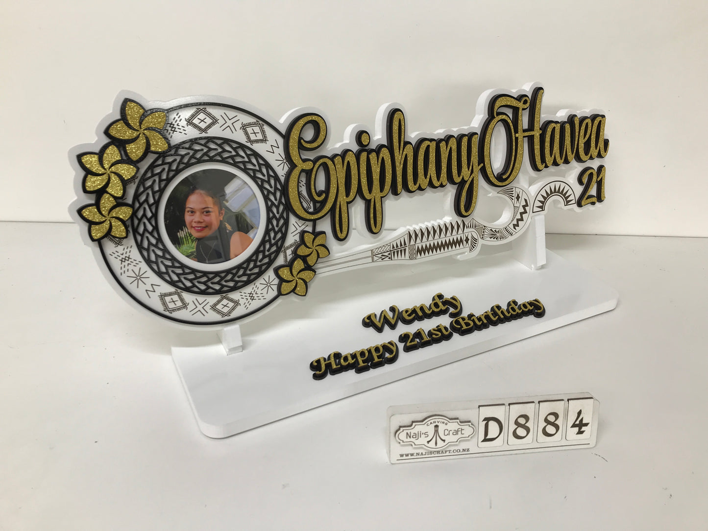 D884 Samoan 21st Key