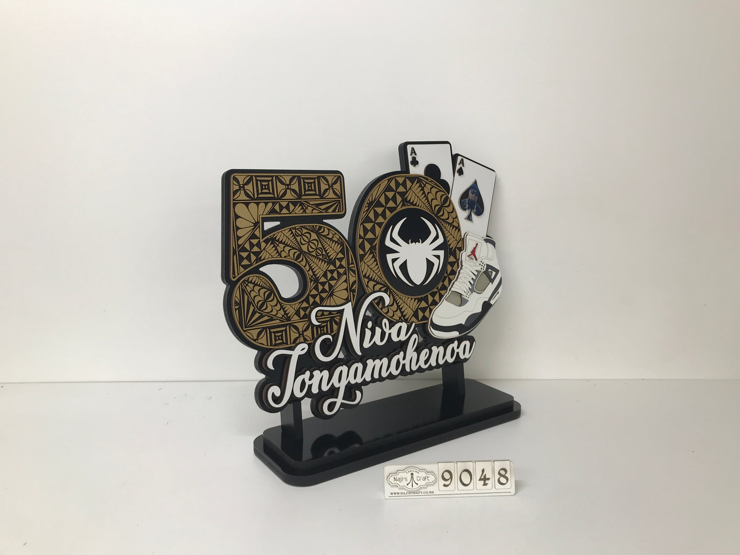 D948 Tongan 50th Plaque